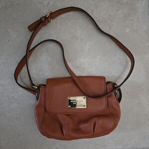 Michael Kors Leather Crossbody Bag